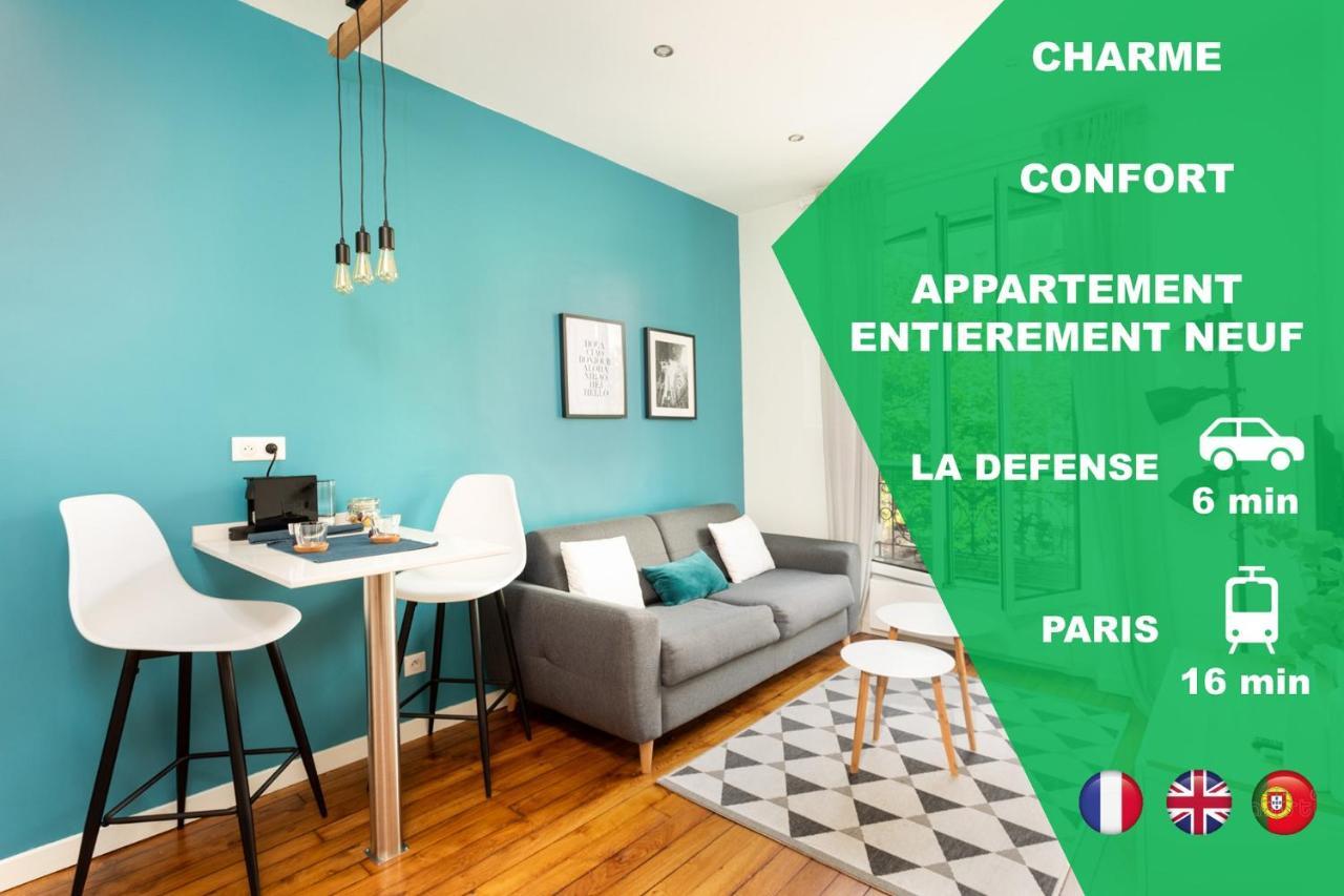 ★ Charmant/Nice Appartement ★ Proche/Near La Defense & Paris La Garenne-Colombes Dış mekan fotoğraf